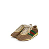 Gucci Women's GG Web Suede Rocket Low-Top Sneakers Beige 35.5 145696447 [P]