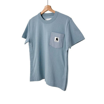 SACAI Carhartt x Damen WIP Kurzarm T-Shirt Lichtblau 0 143525275