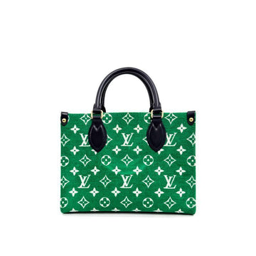 LOUIS VUITTON 女性 モノグラム ベルベット オンザゴー バッグ トートバッグ M46216 143524727