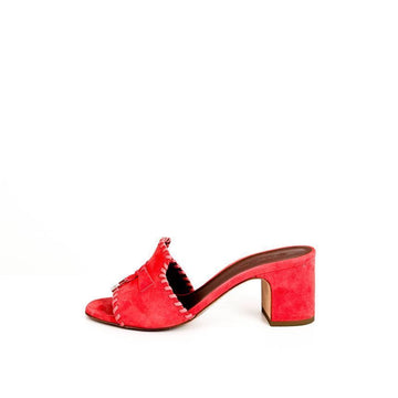 LORO PIANA Damen Sommer Charm Wildleder Pumps Mules 37 143524661