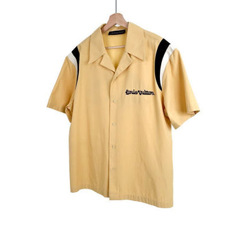 Louis Vuitton Luxury Viar Men's 24ss Dog Embroidered Short Sleeve Cotton Bowling Shirt L 143524617