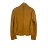 TOM FORD バッファローレザースウェードトラッカージャケットキャメル50 143520448 [P]
