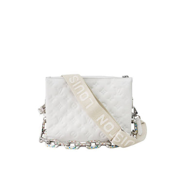 Louis Vuitton Kusama Yayoi Women's Kusang Handbag Crossbody White M21619 143457960