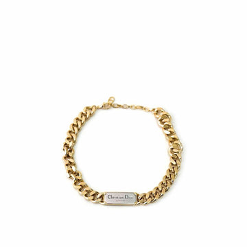 DIOR Damen Montaigne 30 Bold Chain Choker Halskette mit goldfarbener Oberfläche N1713MTGMT D300 141875004