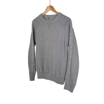 DIOR Oblique Jacquard-Einsatz Side-Linie Strickwaren Grau 113M638AT187 141875037