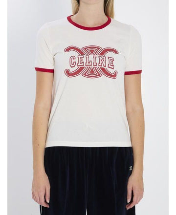CELINE 70年代コットンジャージーTシャツ 152203375