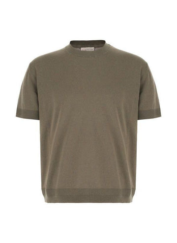 MONCLER Seide Baumwolle Strick T-Shirt 9C00011 M6329 82E 152205158