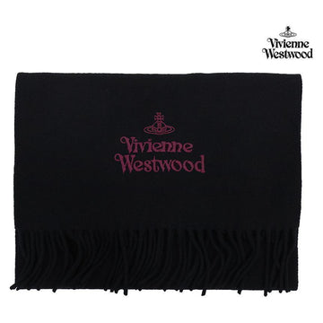 VIVIENNE WESTWOOD ロゴ ユニセックス マフラー 81030007 W00Q7 N401 144370239