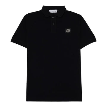 STONE ISLAND ロゴパッチ メンズ ポロ 半袖 Tシャツ 152928799
