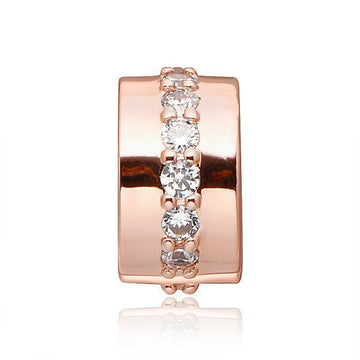 PANDORA Shining Pass Rose Clip Charm 781972CZ 40034838