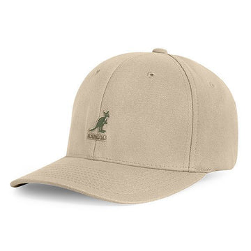 KANGOL 8650BC ベージュ ウール フレックスフィット ベースボール キャップ 男性用 女性用 129127838
