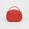 CHANEL Half Moon Vanity Chain Mini Tote Shoulder Bag AP3088 153145186 [P]
