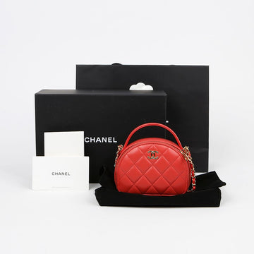 CHANEL Harfmond Vanity Chain Mini Tote Schultertasche 153145186