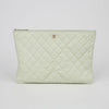CHANEL Caviar Classic Large Clutch A82552 153183676 [P]