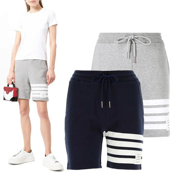 THOM BROWNE Schräg Mid Tie Shorts FJQ056A 153467667