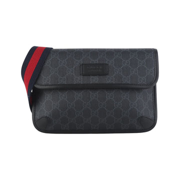 GUCCI 598113 GG ブラック スプリーム ベルトバッグ 36766Y 153467674