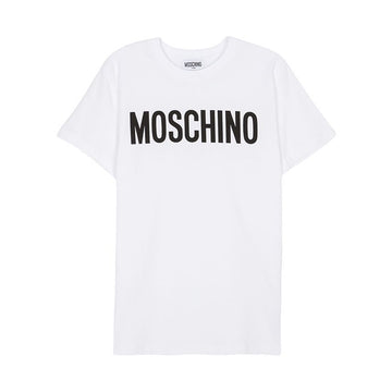 MOSCHINO 26SS Kinder T-Shirt HUM05U LBA10 10101 (auch für Erwachsene geeignet) 153468208 [P]