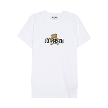 Moschino Kids Short Sleeve T-Shirt HZM058 LAA03 10101 (Adult Size Available) 153468216 [P]