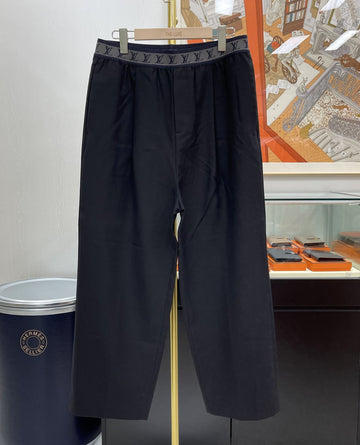 Louis Vuitton Wide Leg Pants Black 42 153469075