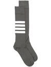 Thom Browne 4-Bar Stripe Long Socks 153469402 [P]