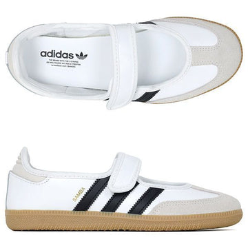 ADIDAS 25FW Weiße Alumina Schwarze Samba Mary Jane Sneakers 152924622
