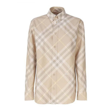 Burberry Checkered Cotton Shirt 122244861