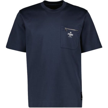 FENDI 25 コットン Tシャツ (FY0936 ARYR F0QB0) 140788550