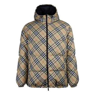 Burberry Reversible Check Hooded Puffer Jacket 153492714