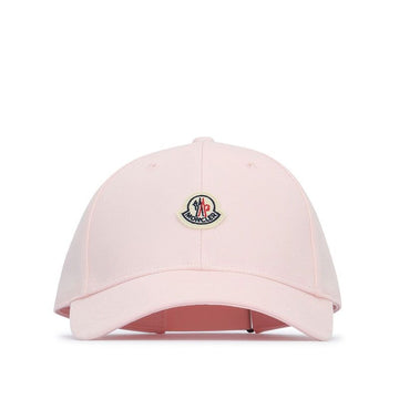 Moncler Women’s Logo Patch Baseball Cap Light Pink 26SS 153486372