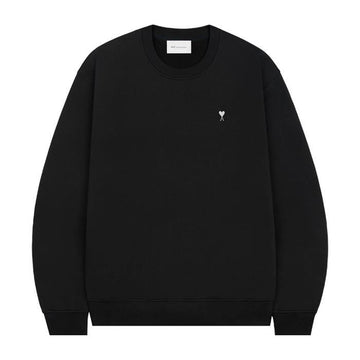 AMI Kleine Herzlogo Baumwoll Sweatshirt 153496973