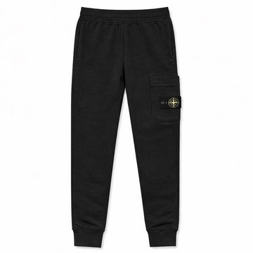 Stone Island Kids Logo Training Pants Black 153500879