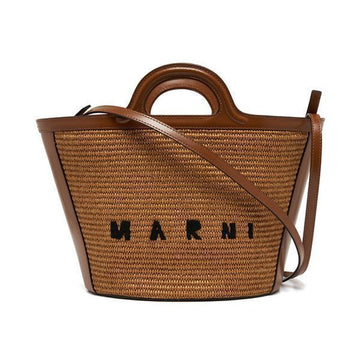 MARNI Tropicalia Raffia Small Tote Bag stamp: BMMP0068Q0 P3860 00M50 44430537