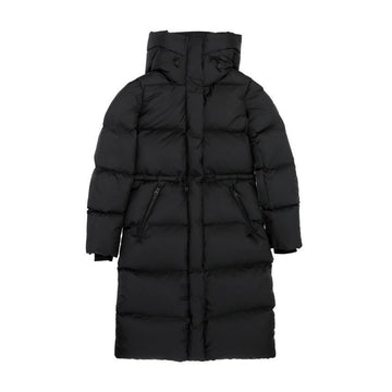 MACKAGE ISHANI-SW BLACK レディースソフトウォッシュクランクルロングダウンジャケット 148520018