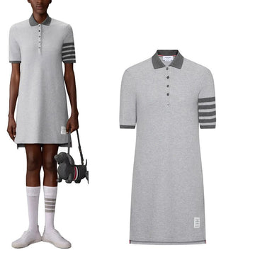 THOM BROWNE 4本ライン PK ワンピース 153504739
