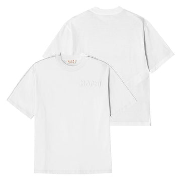 Marni Short Sleeve Logo Women's T-Shirt 129375018