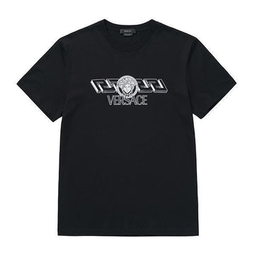 VERSACE ラグレカロゴ半袖Tシャツ 1008461 1A06051 1B000 54751400
