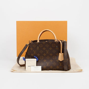 Louis Vuitton Monceau BB Tote Shoulder Bag 153235487