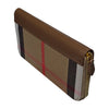 Burberry Women's Long Zip Around Wallet 80845151 Canvas Earth 153512737 [P]