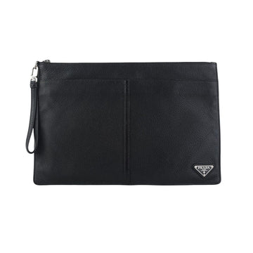 Prada Vitello Daino Hand Strap Clutch Bag 36775-2 153522439