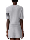 THOM BROWNE 26SS テクスチャードコットン半袖Tシャツ 153533389 [P]