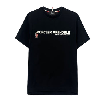 MONCLER グレノーブルロゴ半袖Tシャツ 8C00017 89AW1 999 153541930