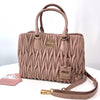 Miu Miu Nappa Leather Tote Bag & Shoulder Bag (5BA258) 153552814 [P]