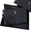 Saint Laurent Monogram Matelassé Clutch Bag Black (559193) 153552894 [P]