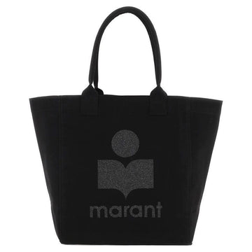 Isabel Marant 23FW YENKY Glitter Logo Tote Bag Black PM0001FA A1X46M 01BK 64444328