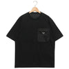 PRADA Nylon-Taschen Baumwoll T-Shirt Kurzarm 26FW 153560415 [P]