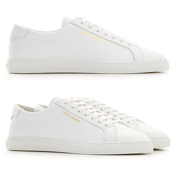 Saint Laurent Logo Andy Sneakers White 606833 0M500 9030 46529708