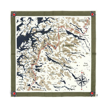 FJALL RAVEN スウェディシュ クラシック マップ スカーフ 87148 620 144595706