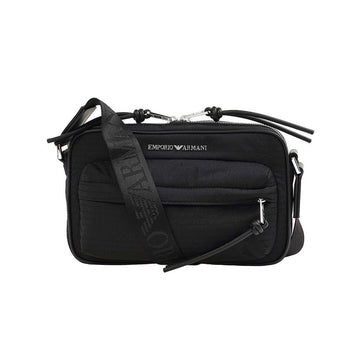 EMPORIO ARMANI ナイロンジッパークロスバッグ 153566116