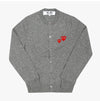 Comme Des Garcons Double Heart Patch Cardigan 151765734 [P]