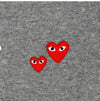 Comme Des Garcons Double Heart Patch Cardigan 151765734 [P]
